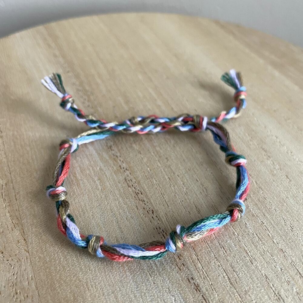 Prue Bracelet anklet trendy comfortable tie embroidery thread woven gift